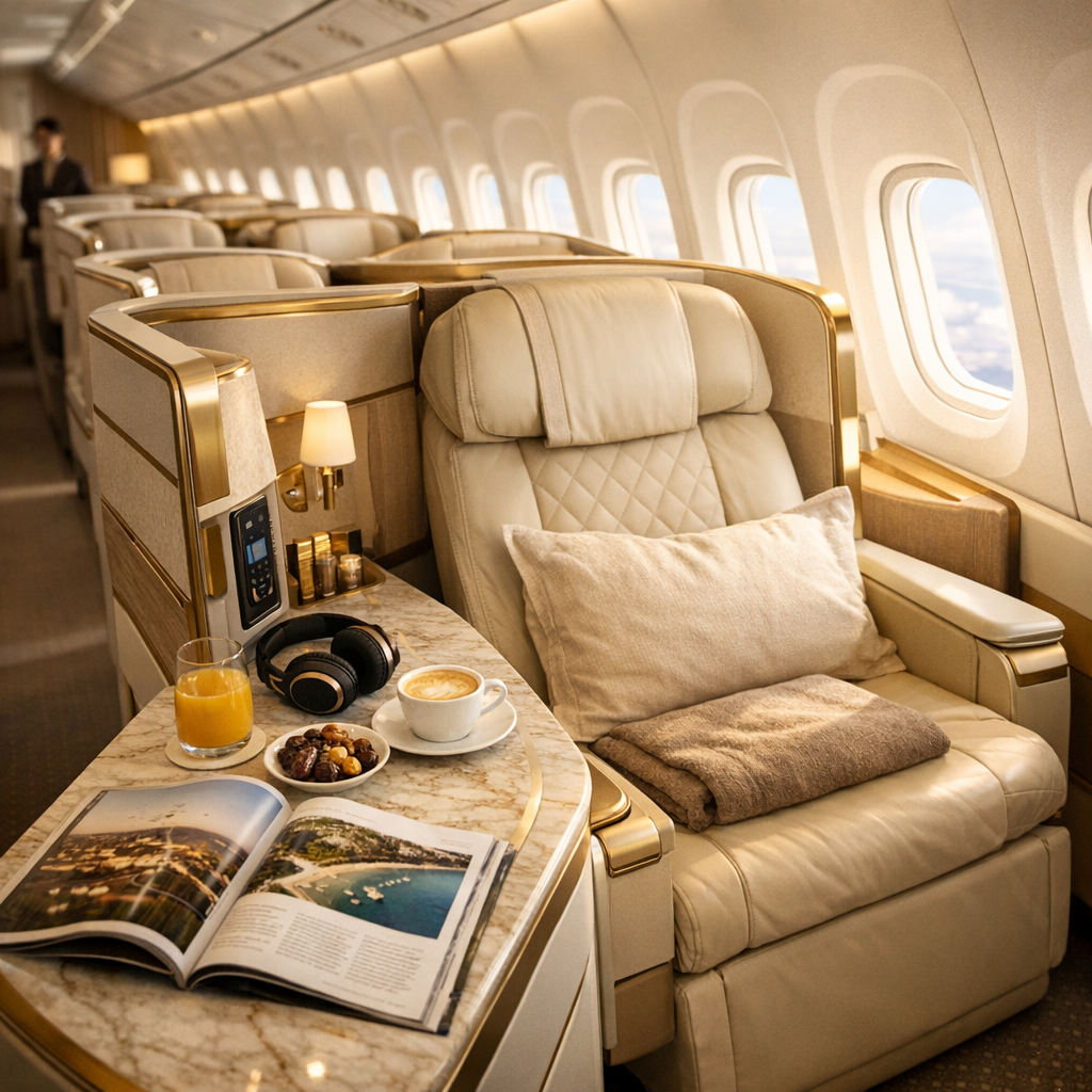 Business Classe Emirates : prix, cabine et avis 2026