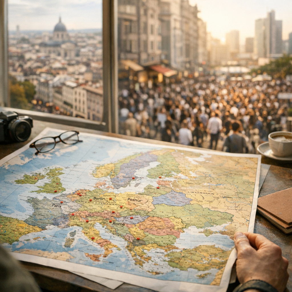 La population des capitales et la densité : ce qu'une carte ne montre pas au voyageur