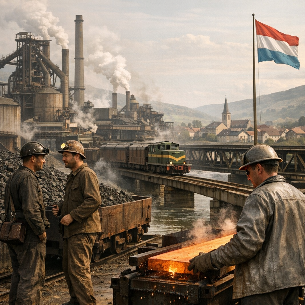 Ruhr, Lorraine, Luxembourg : le cas concret qui rend la CECA tangible