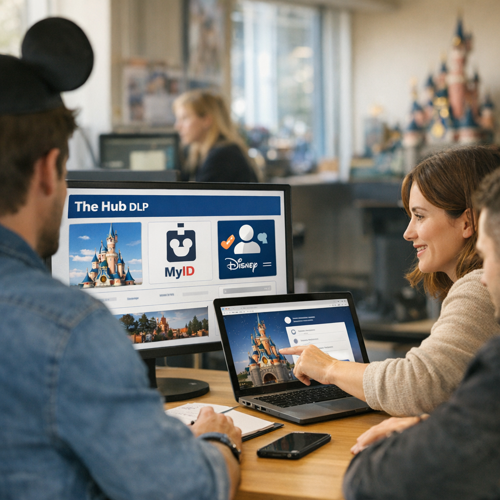 The Hub DLP, MyID et Compte Disney : quels accès pour qui ?