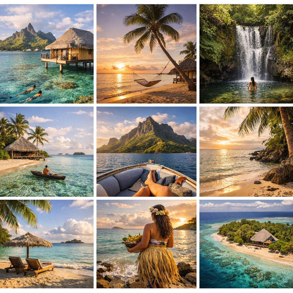 Les îles du Pacifique sud et au-delà&nbsp; : 8 idées pour choisir une ambiance