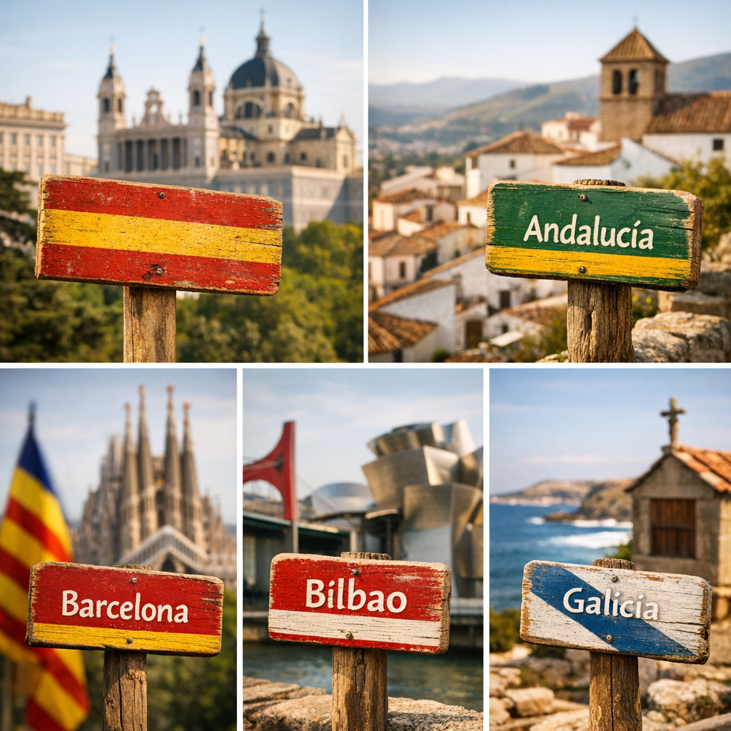 Quelle langue parle-t-on selon les régions ? Madrid, Andalousie, Barcelone, Bilbao, Galice