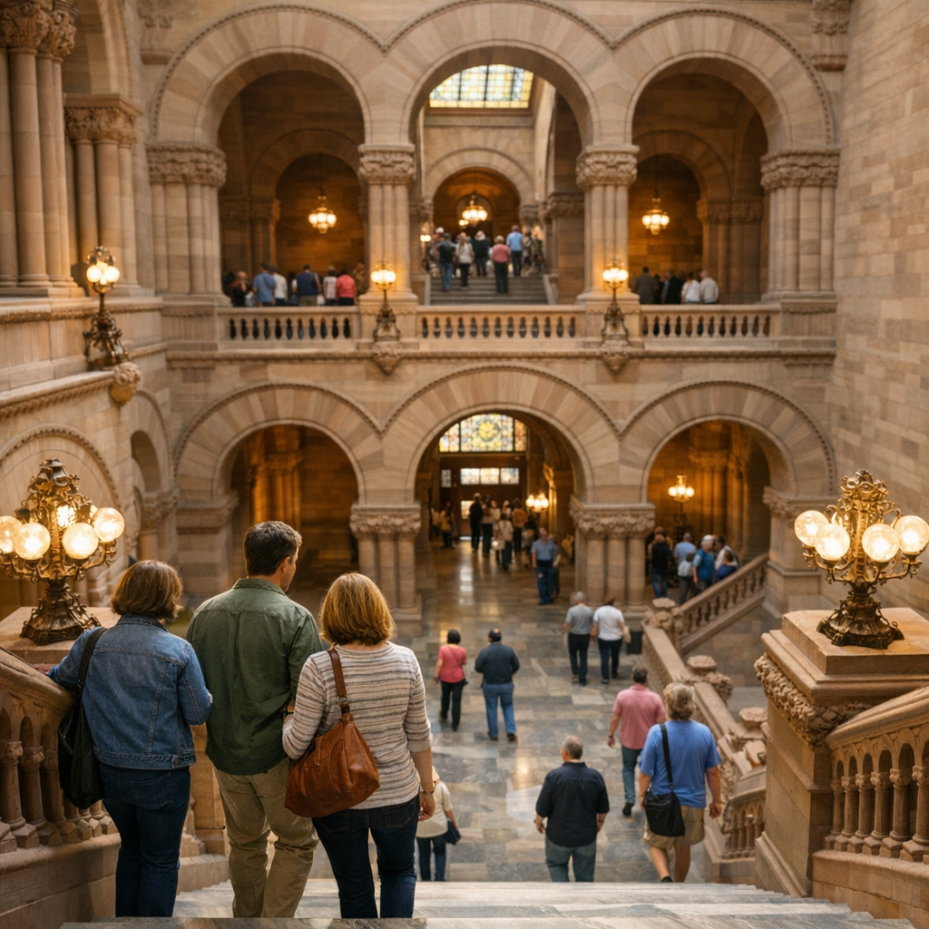 Visiter le New York State Capitol à Albany