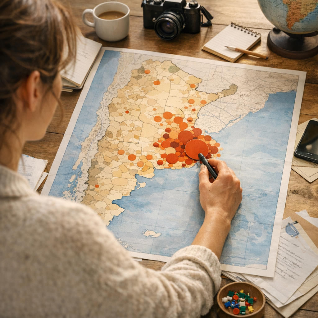 Principales villes par population en Argentine&nbsp;: comment lire la carte humaine du pays