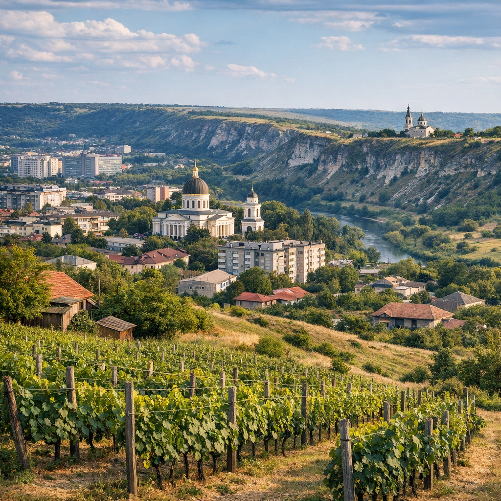 Moldavie sur la carte : capitale, UE et accès en 2026