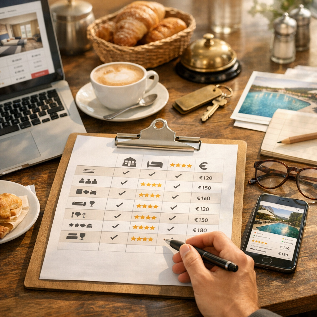 Tarifs, avis et réservation&nbsp;: le tableau comparatif utile