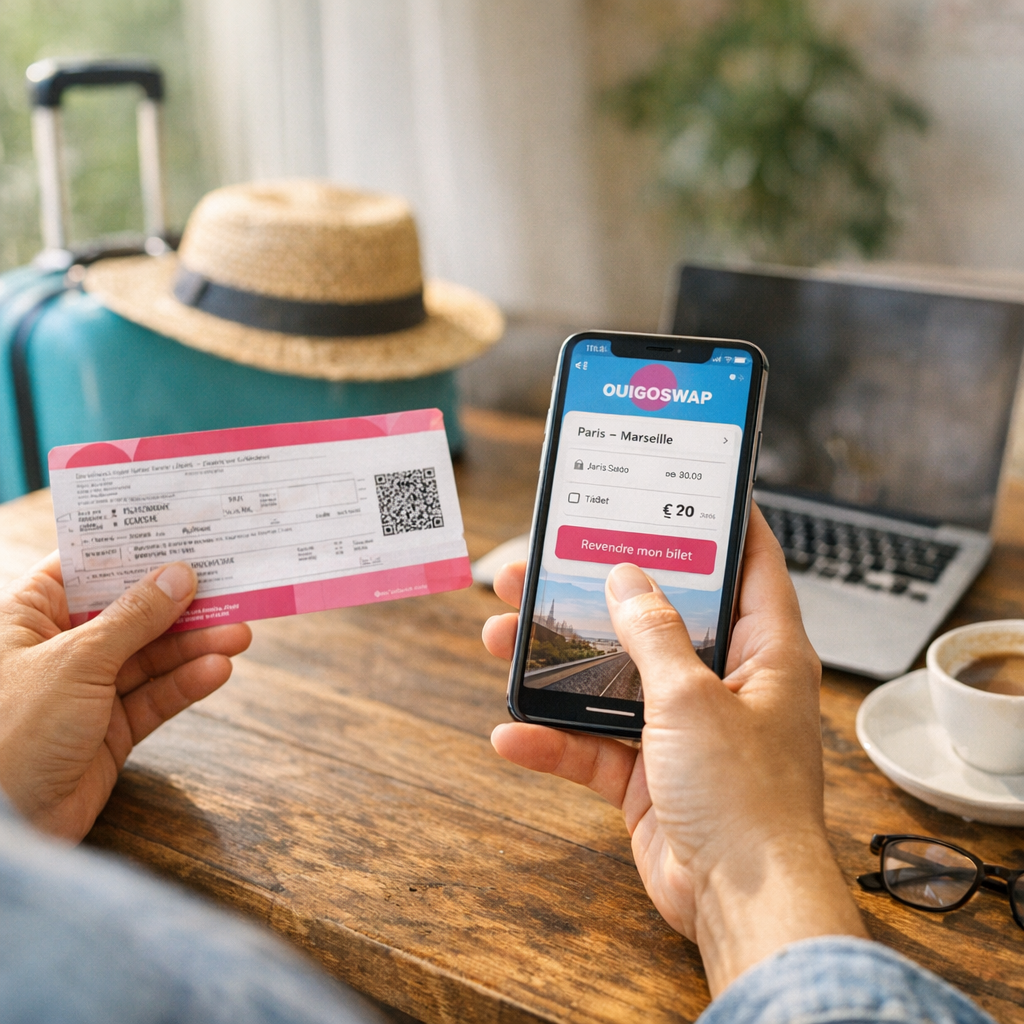 Comment revendre un billet OUIGO avec OUIGOSWAP
