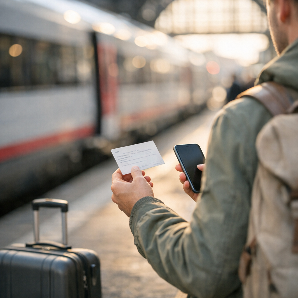 Revendre un billet de train : options fiables en 2026