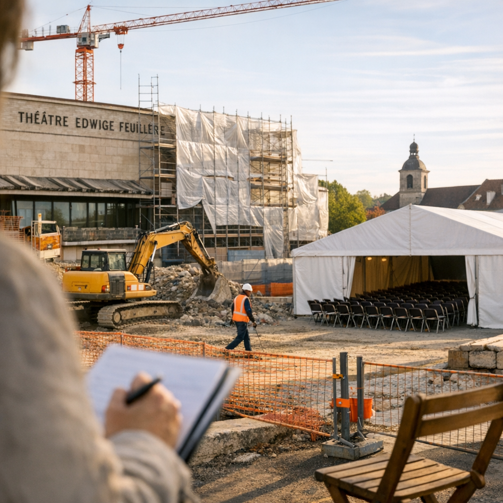 Travaux en 2026 et saison hors les murs&nbsp; : ce qu'il faut comprendre