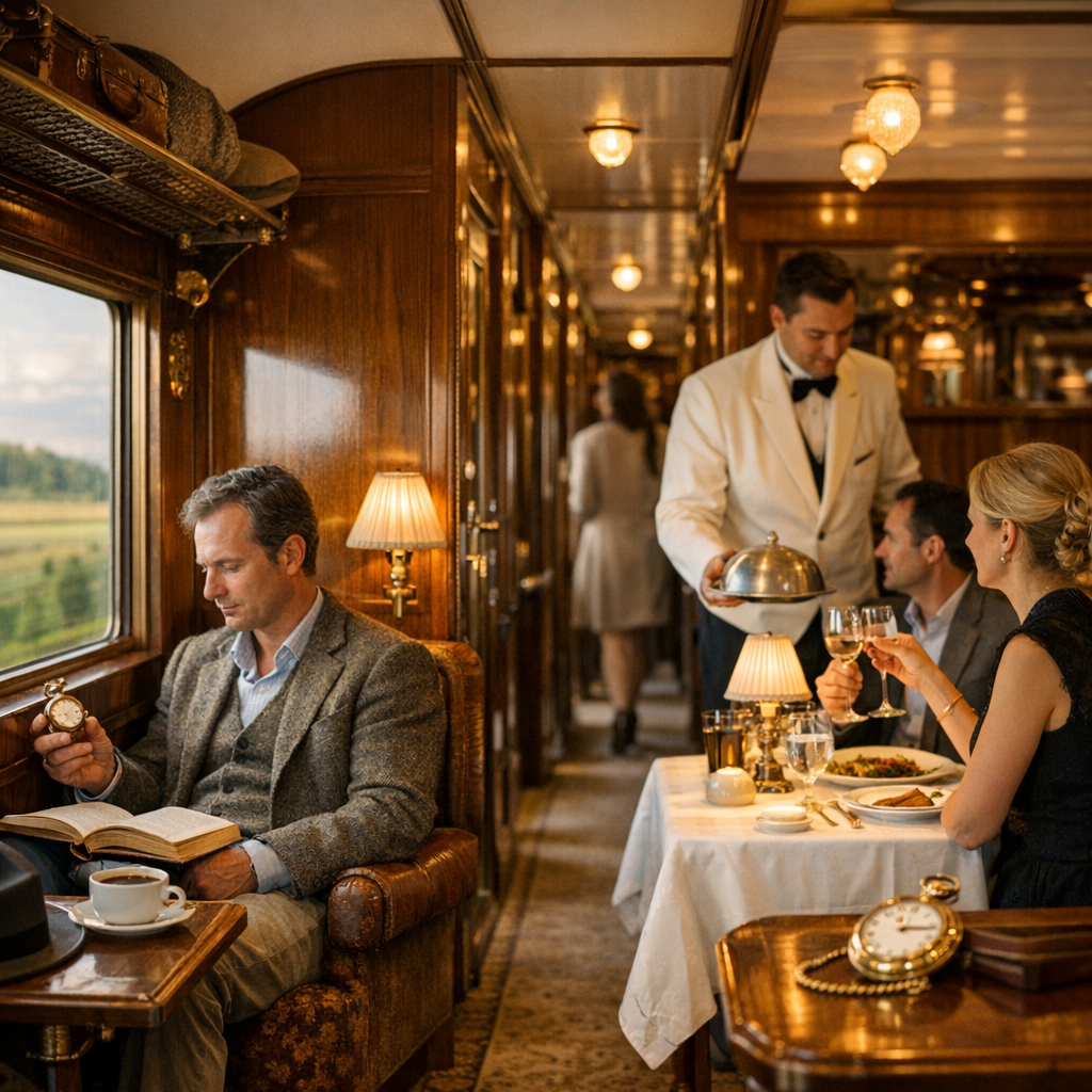 À l’intérieur du train : durée, voitures, restaurant et expérience de voyage