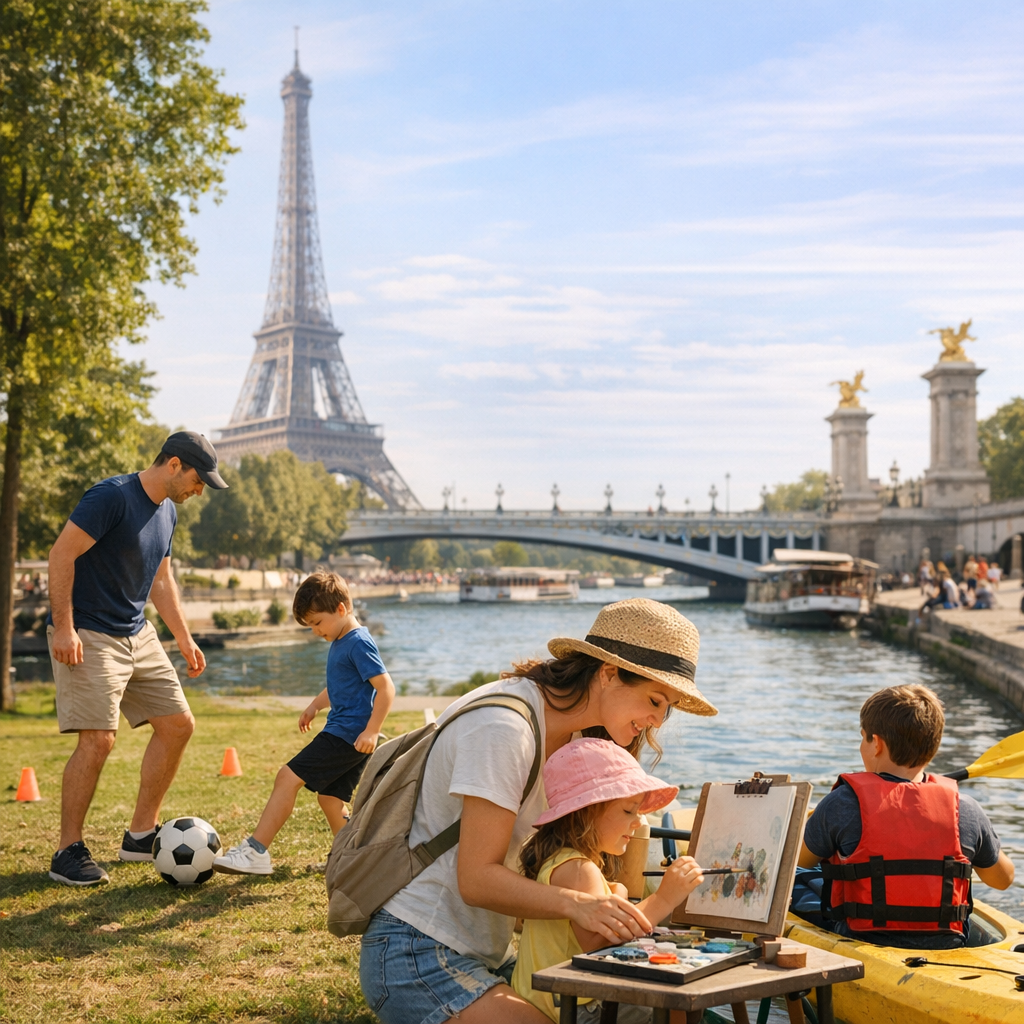 Vacances en famille à Paris : sport, stages et journées faciles à organiser