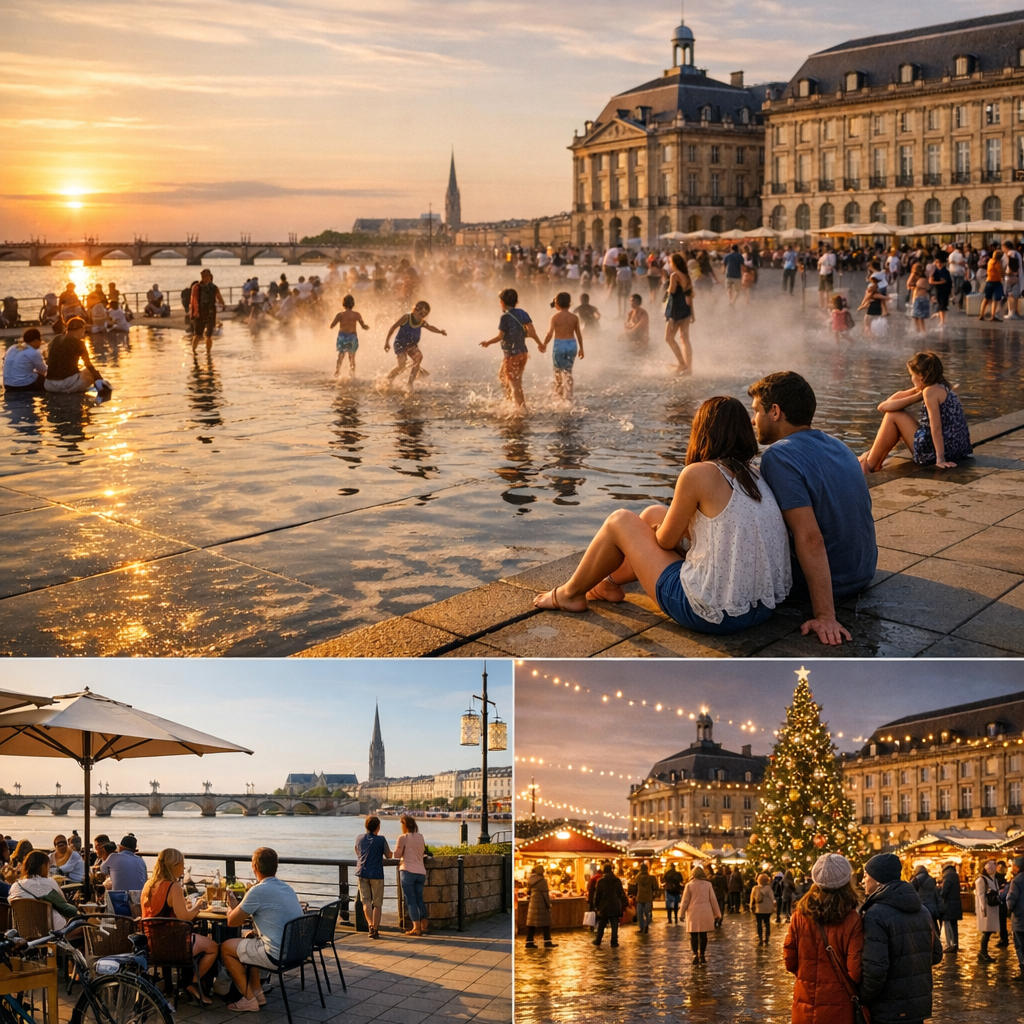Quand partir à Bordeaux en 2023 selon l'ambiance de la ville