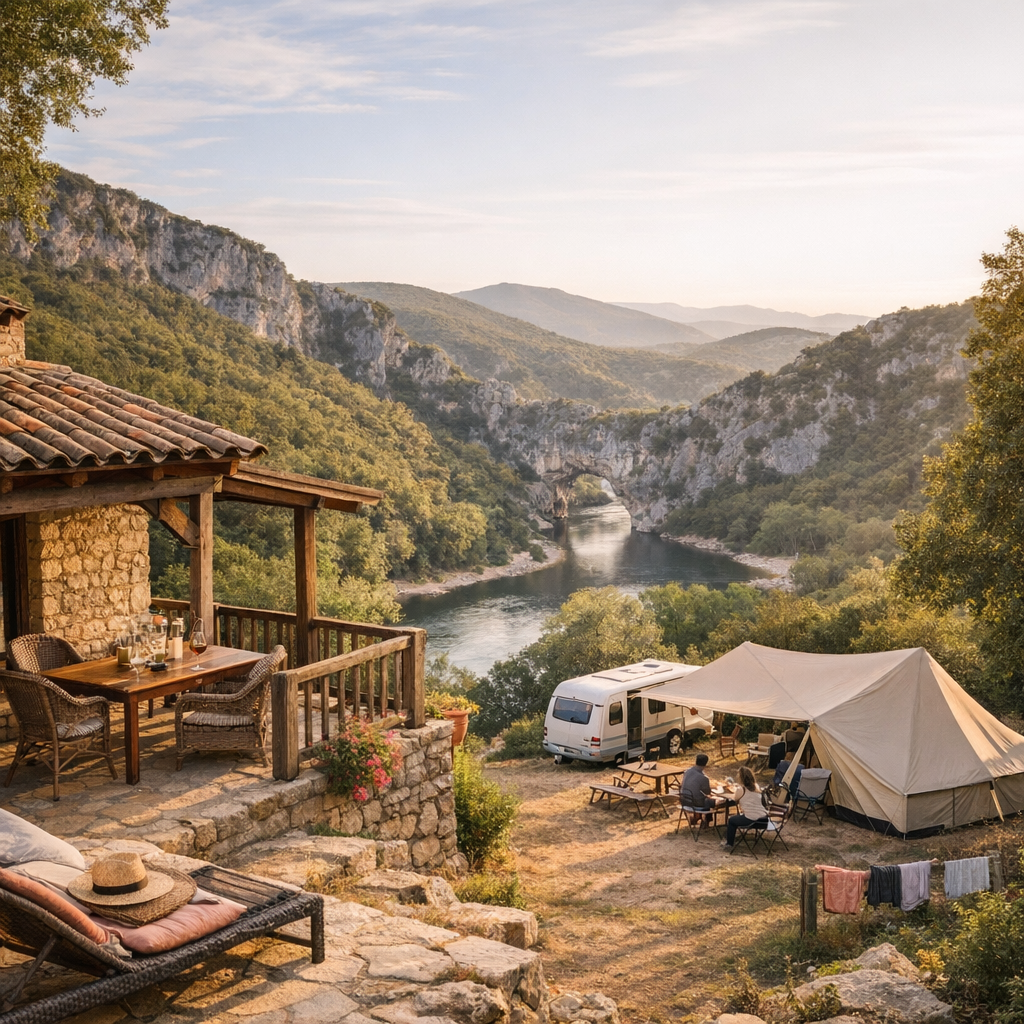 Où se loger pour visiter l’Ardèche ?