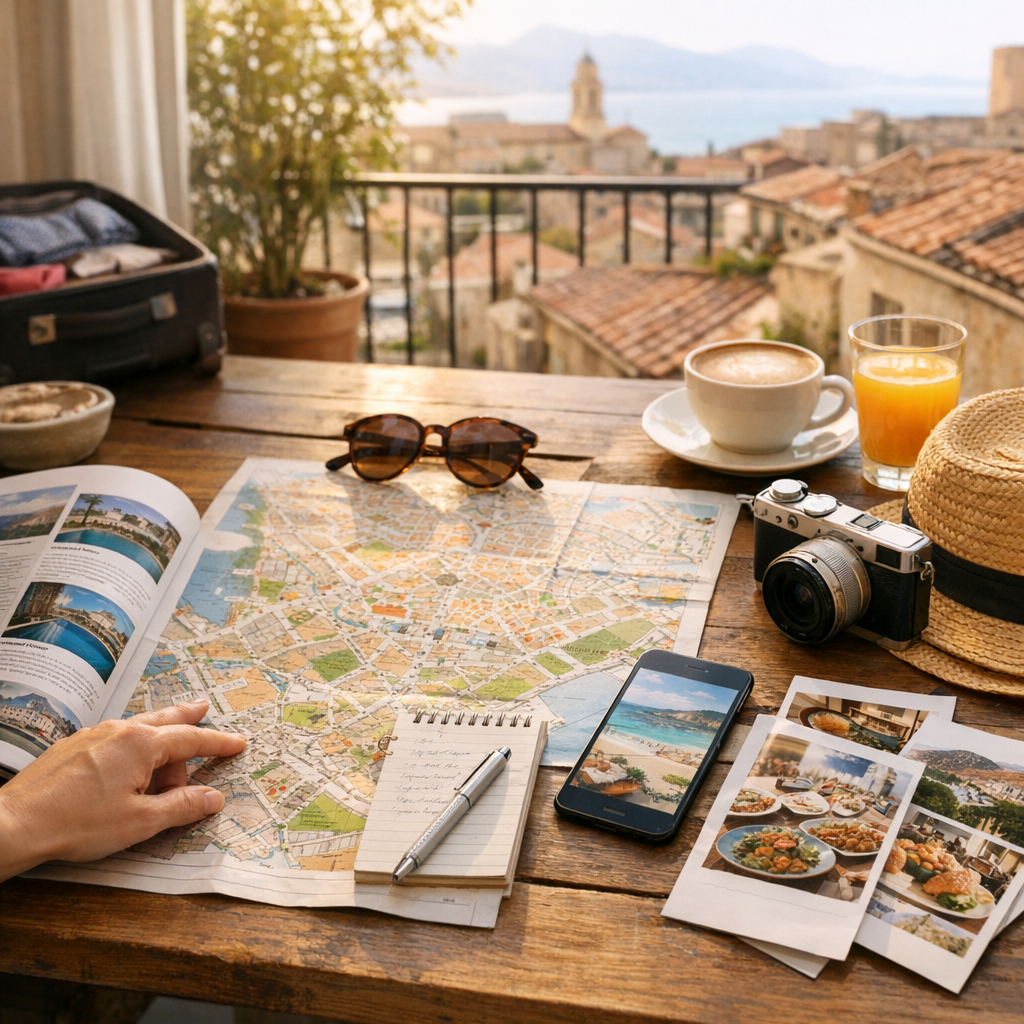 Bien choisir hôtel, quartier et restaurants avant de partir