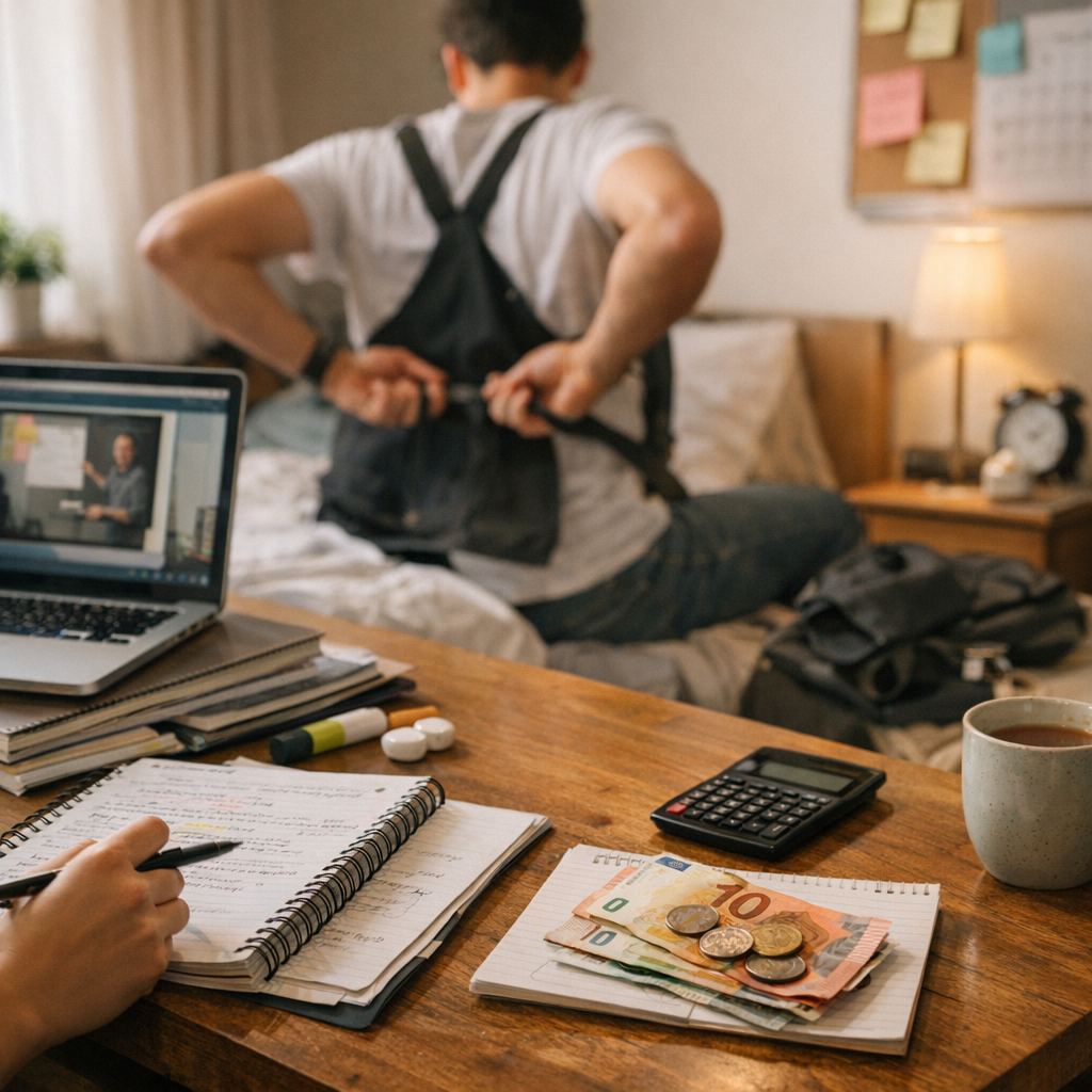 Comment s’organiser entre les cours, le week-end et le salaire