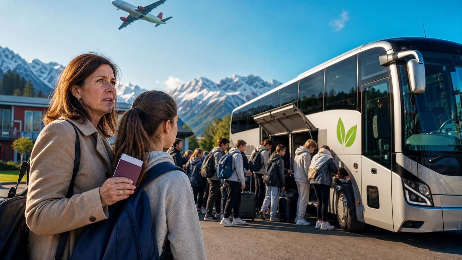 18 heures de car au lieu de 2 heures d'avion pour un séjour scolaire : la colère d'une mère de famille en Suisse