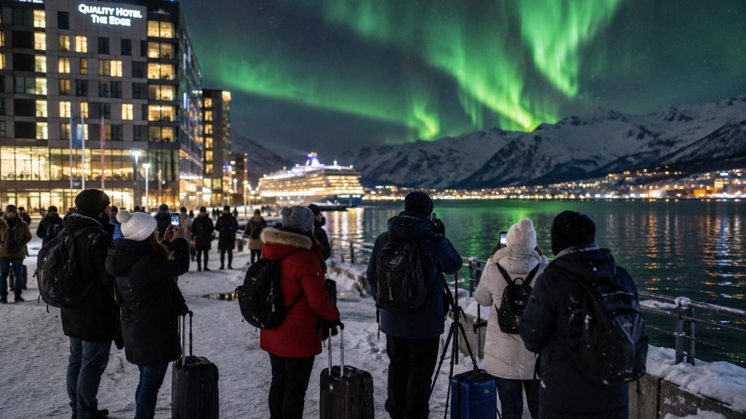 Aurores boréales : Tromsø devient la première commune de Norvège à voter une taxe touristique de 3 % sur les nuitées, prévue au 1er janvier 2027