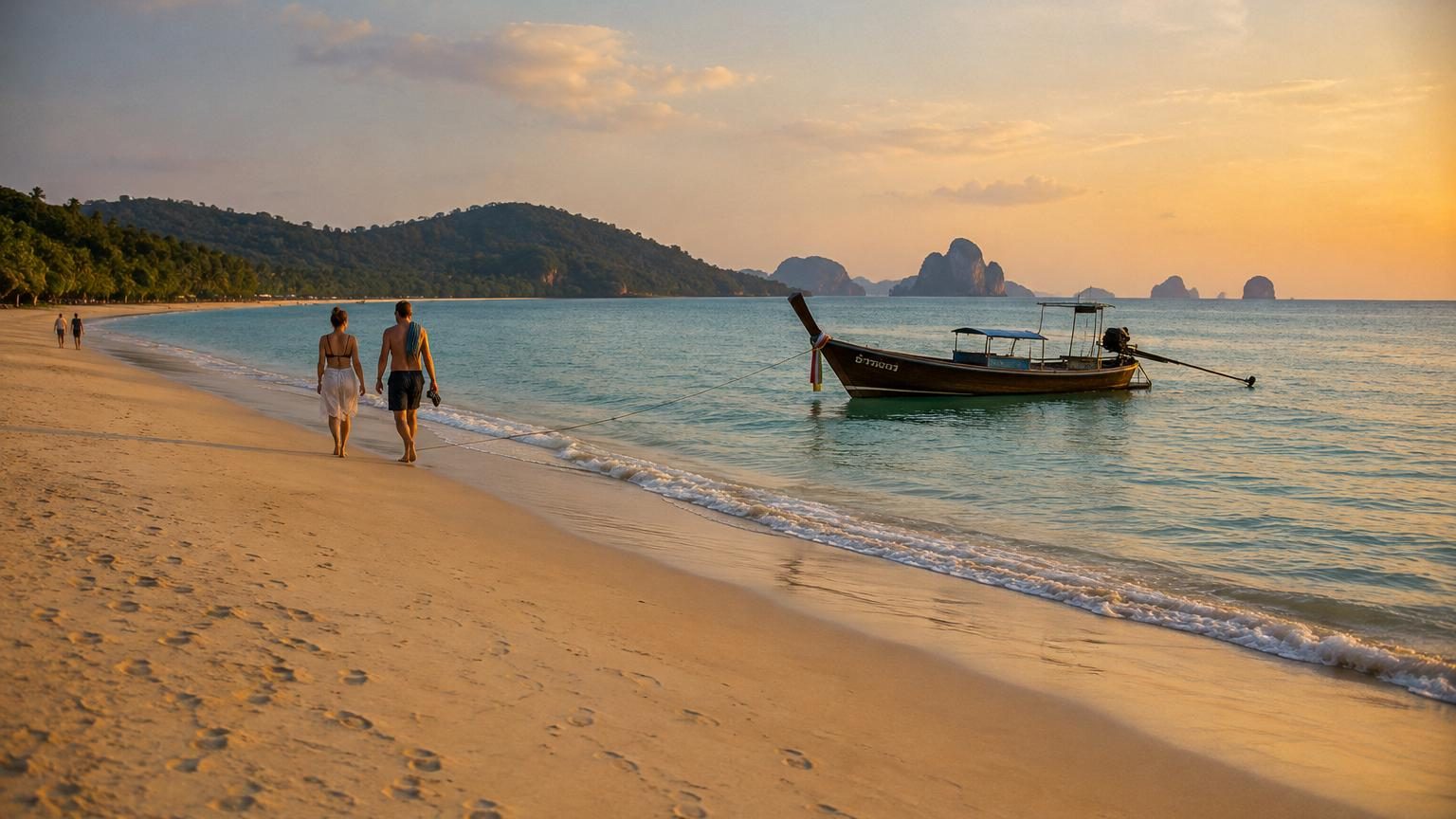 Bangkok et Phuket trop bondées ? Koh Lanta, dans la province de Krabi, offre des plages plus paisibles, à privilégier de novembre à avril