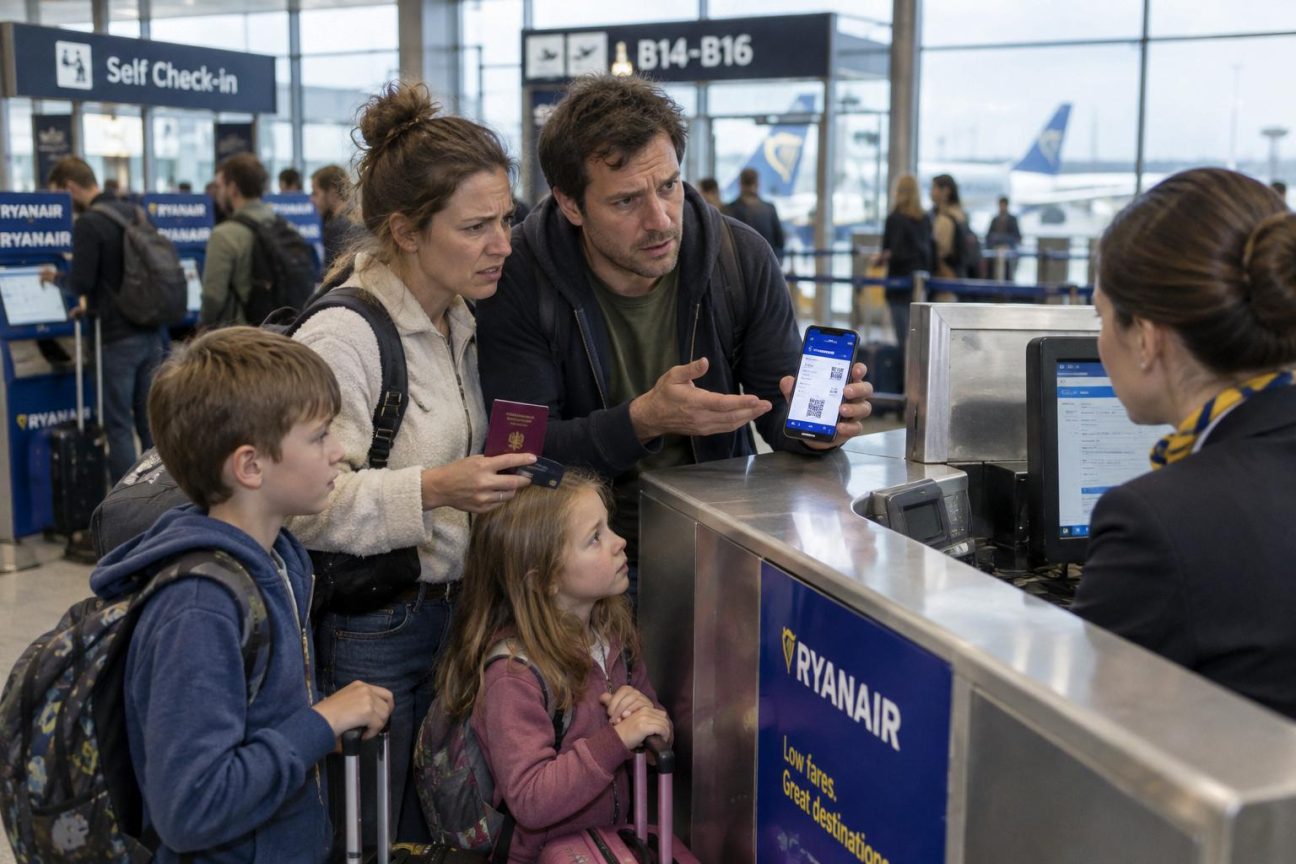 En Allemagne, la justice condamne Ryanair à rembourser 275 euros à une famille facturée 55 euros par personne pour l'enregistrement au comptoir