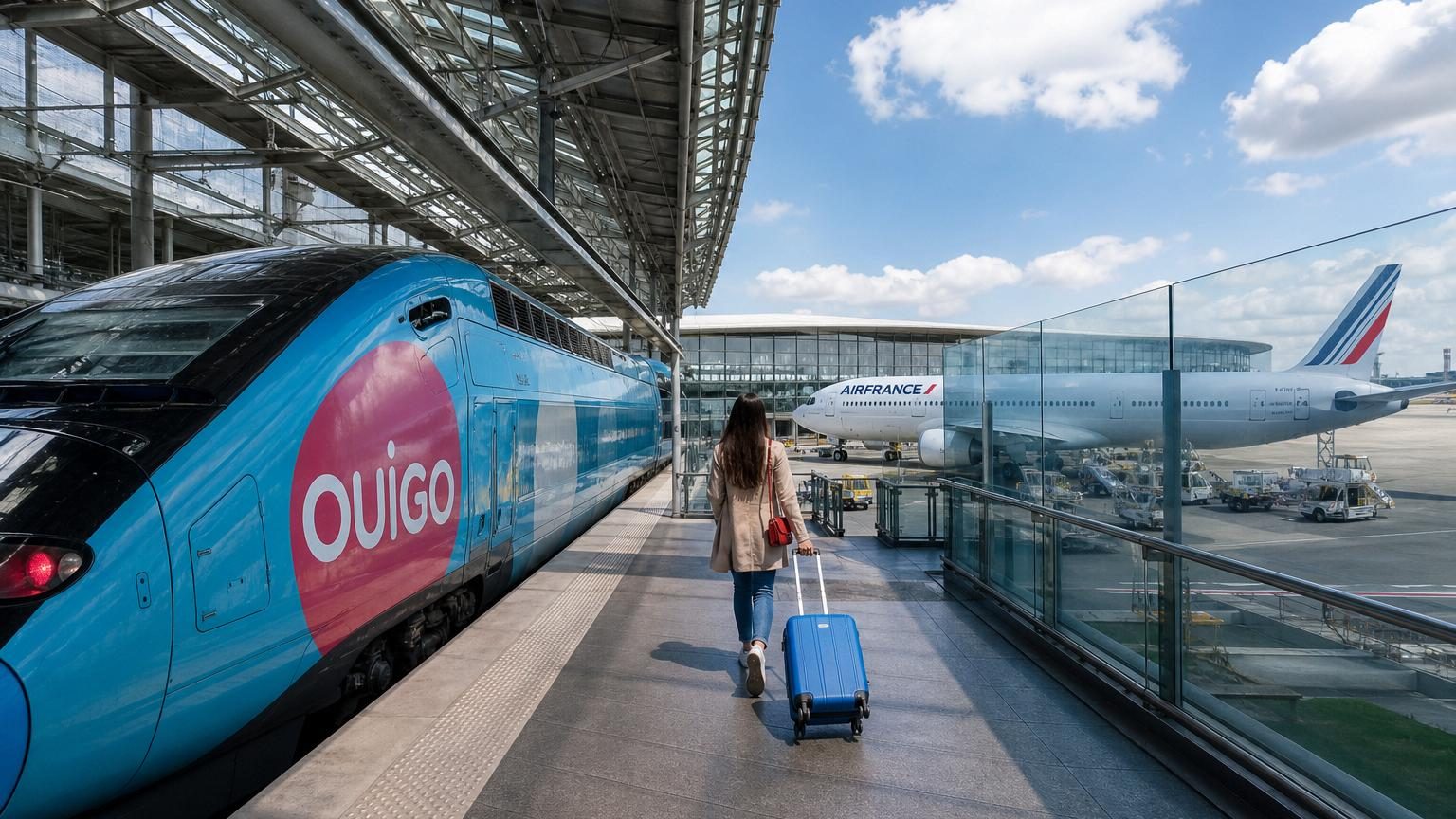 Fin des deux billets séparés : Air France et la SNCF réunissent train et avion dans un seul dossier de voyage