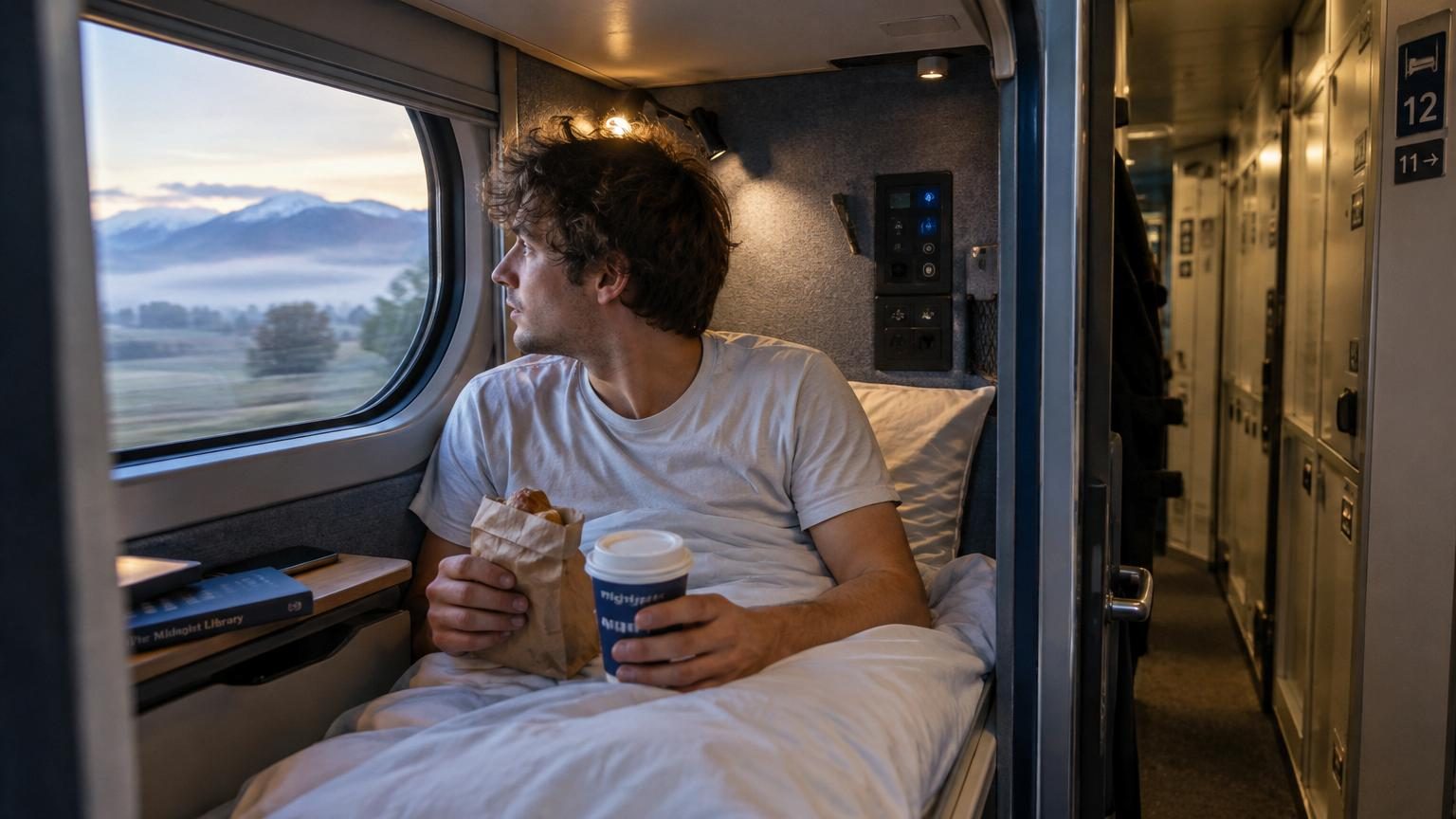 Il a dormi dans une capsule du train de nuit Nightjet entre Amsterdam et Innsbruck, dès 58,20 euros : son avis honnête sur ce couchage individuel