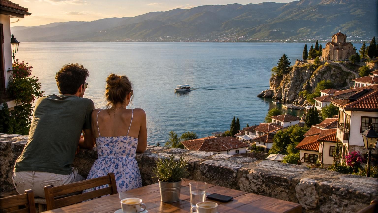 Le lac d'Ohrid, en Macédoine du Nord, élu plus bel endroit d'Europe par Time Out : l'alternative plus calme et abordable au lac de Côme