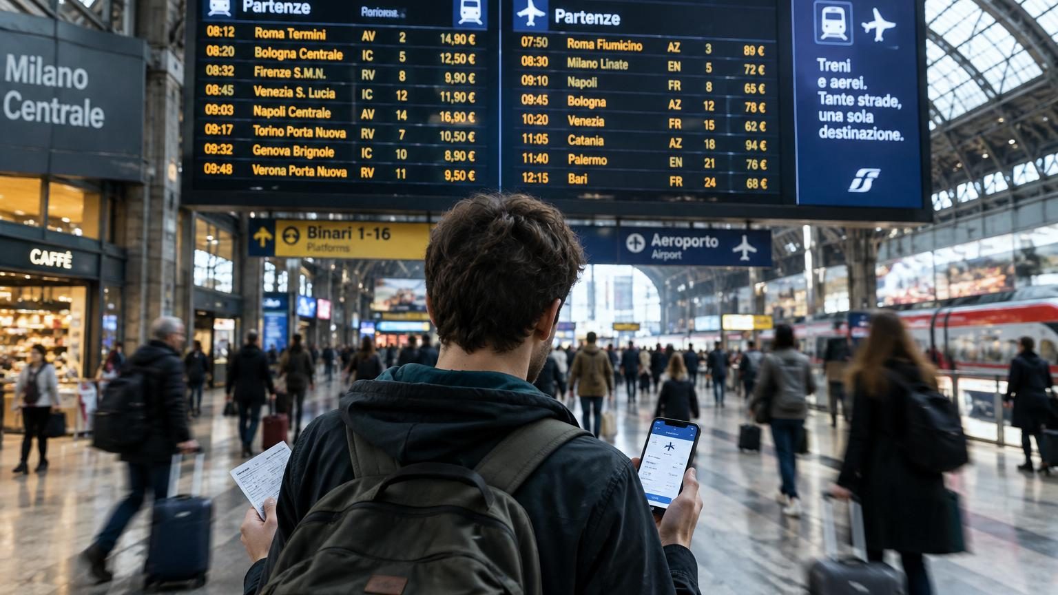 Milan-Rome à environ 90 euros en train contre moitié prix en avion : pourquoi le train coûte si souvent plus cher que l'avion en Europe