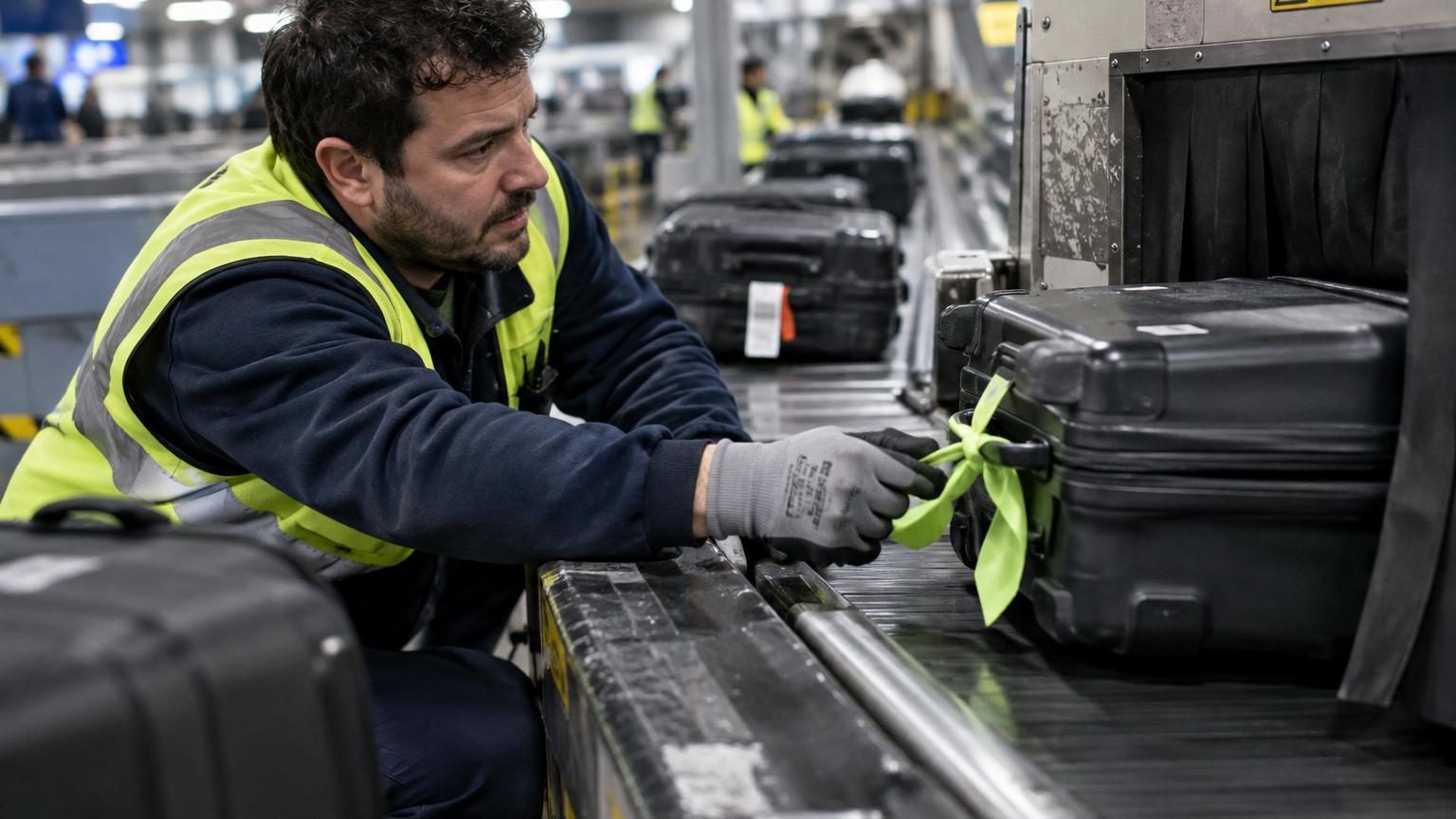 Nouer un ruban sur votre valise pour la repérer ? Un bagagiste de l'aéroport de Dublin explique pourquoi elle risque alors de rater votre vol