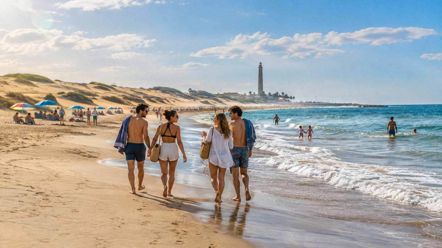 Oubliez Ibiza : aux Canaries, Gran Canaria aligne plus d'une douzaine de plages Pavillon bleu, des dunes et un climat d'« éternel printemps »