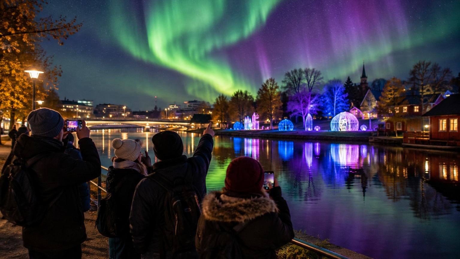 Oulu, capitale européenne de la culture 2026 : cette ville finlandaise mise sur les aurores boréales en octobre et le festival de lumières Lumo fin novembre