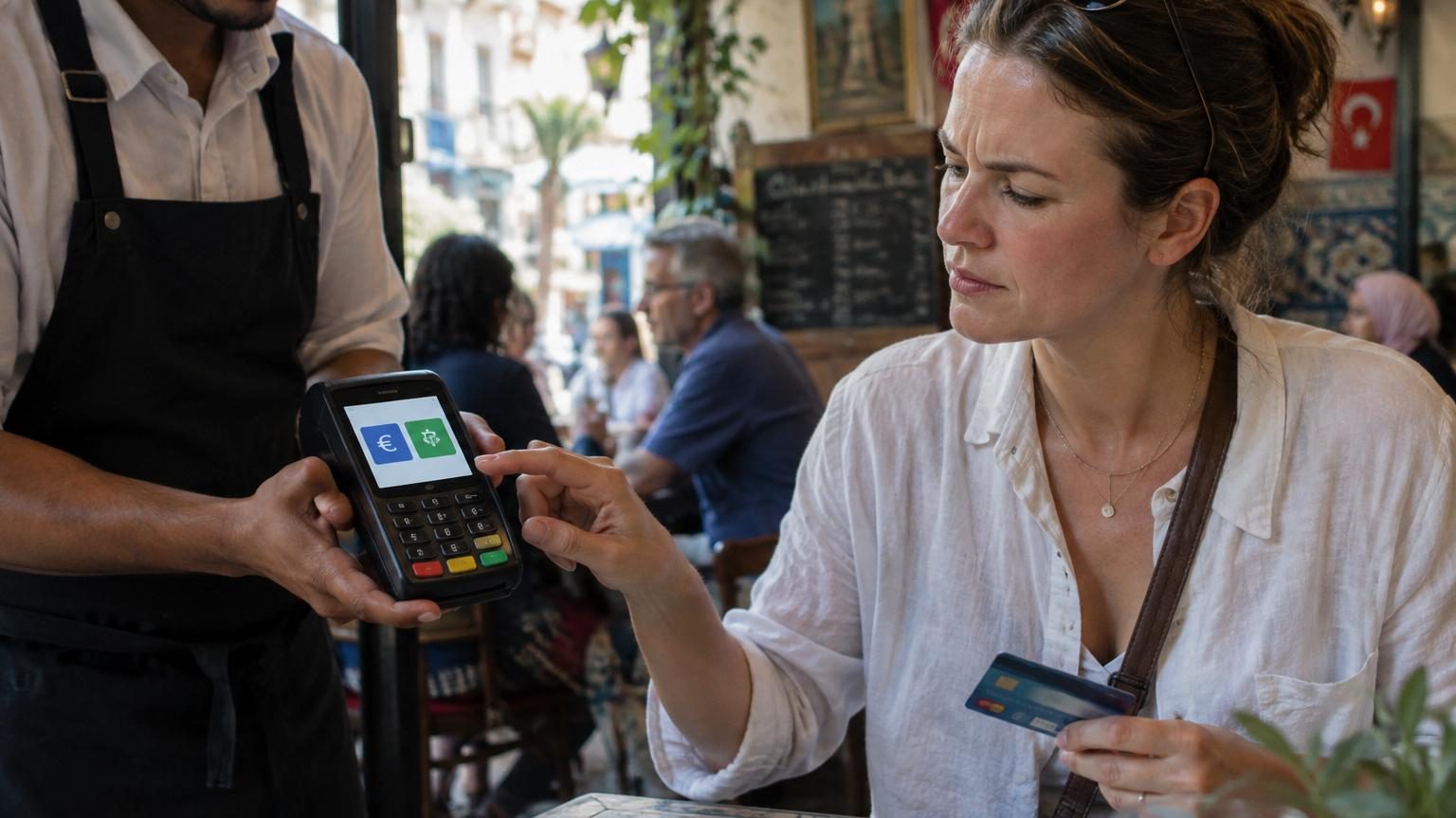 Payer dans votre propre devise à l'étranger peut vous coûter 3 à 5 % de plus : pourquoi il faut toujours choisir la monnaie locale sur le terminal