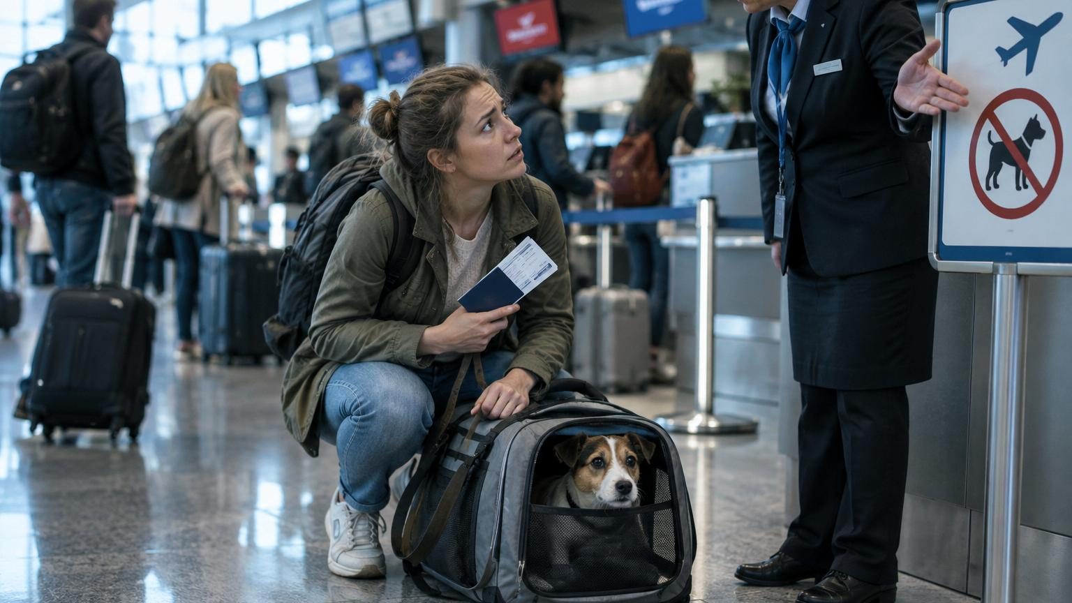 Prendre l'avion avec votre animal : le tarif en cabine varie du simple au double selon la compagnie, et Ryanair, Wizz Air et Icelandair le refusent