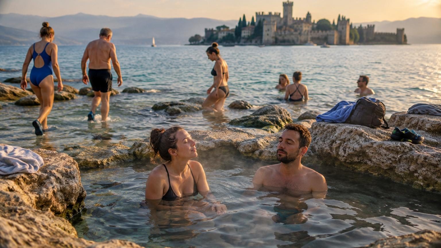 Sirmione : où trouver les thermes libres sur le lac de Garde