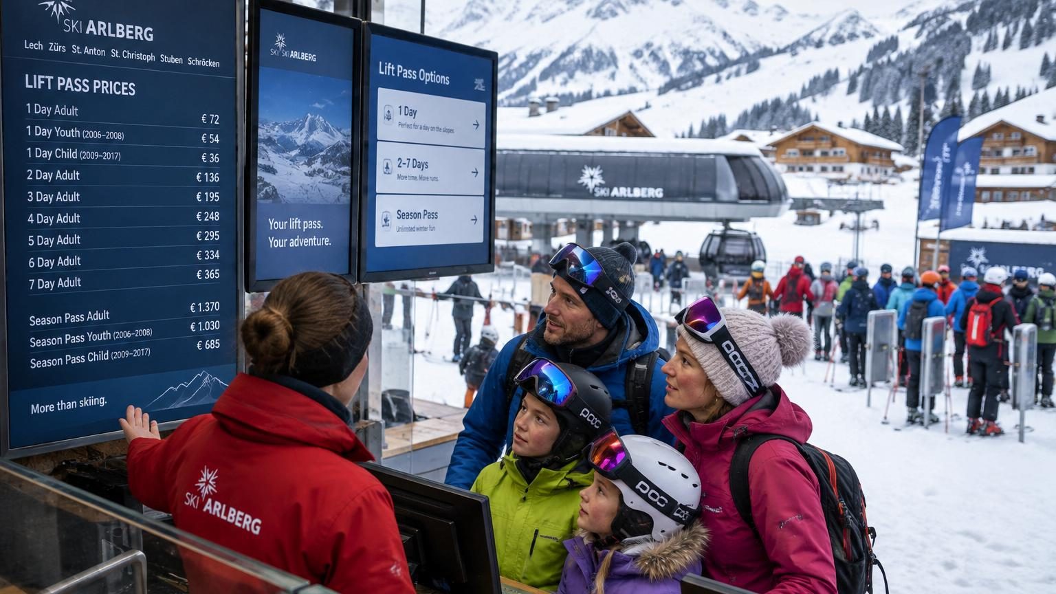 Ski en Autriche : 85 euros le forfait journée à Ski Arlberg cet hiver, des hausses de 3 à 6 % dans le Vorarlberg et 432 euros d'économie en prévente sur le pass saison