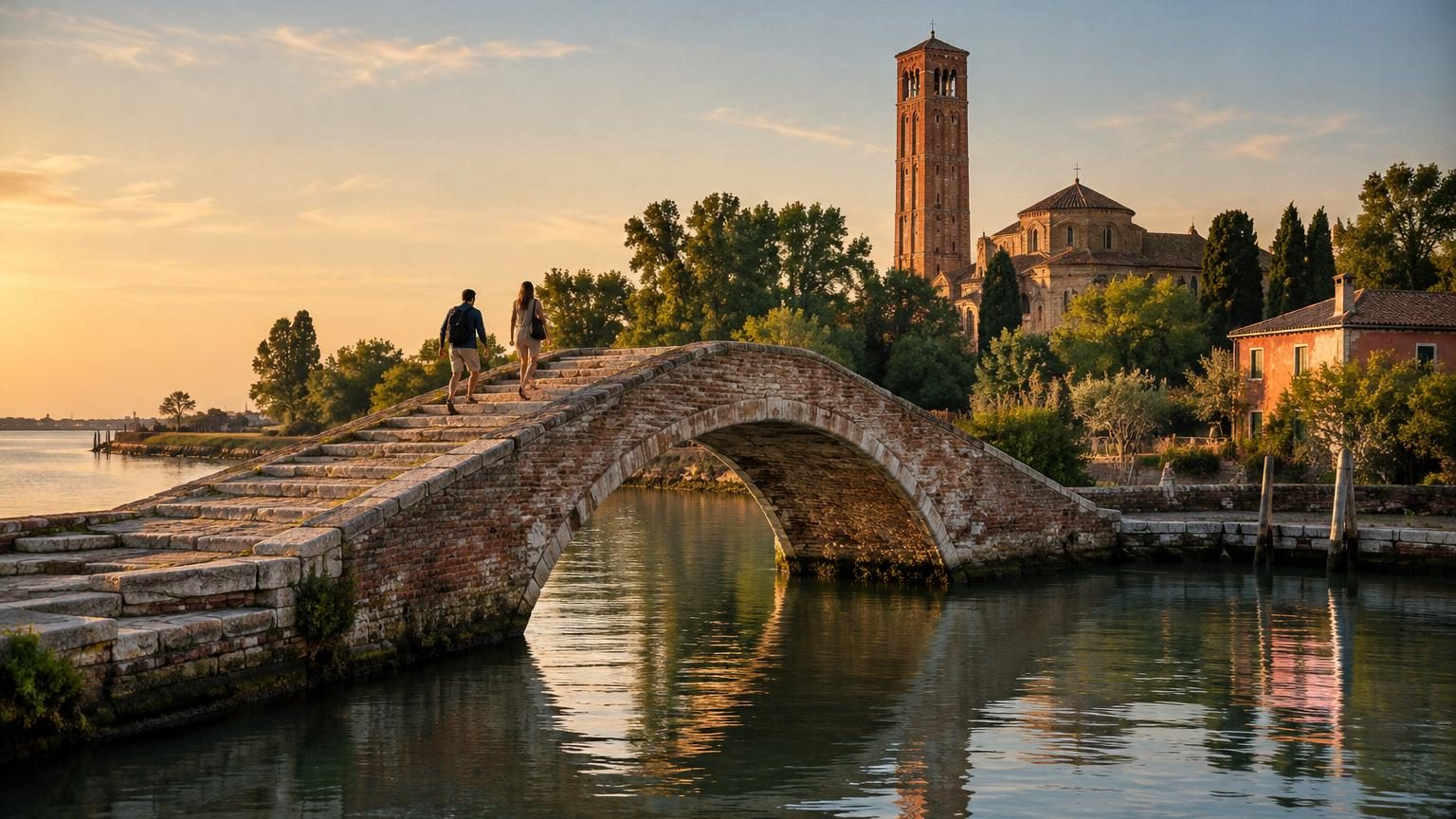 Torcello, l'île la plus ancienne de la lagune de Venise où presque personne ne va : mosaïques byzantines, « trône d'Attila » et pont du Diable