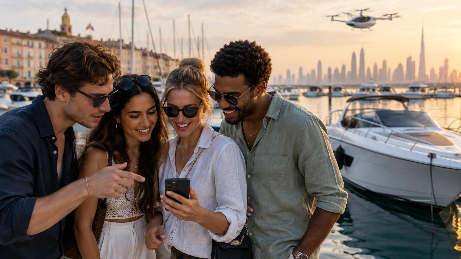Uber devient une super-app de voyage : location de bateaux à Saint-Tropez, Nice ou Marseille, réservation d'hôtels et taxis volants à Dubaï