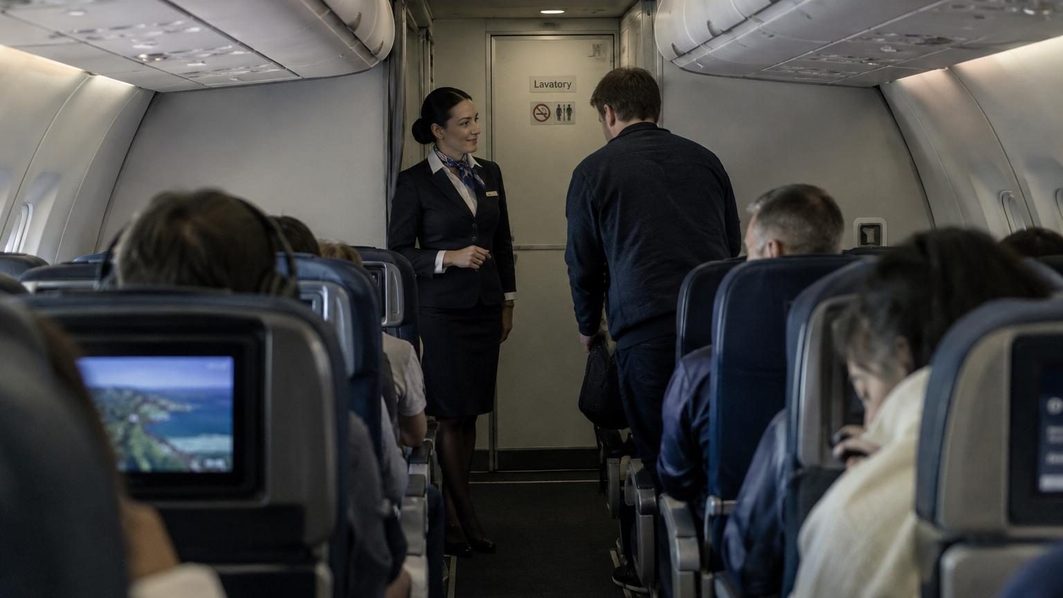 Une hôtesse de l'air révèle le meilleur moment pour aller aux toilettes en avion, sans faire la queue ni être bloqué par le signal de ceinture