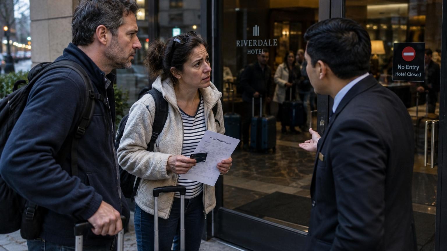 Votre hôtel est surbooké ou évacué ? Demandez à être relogé et que l'établissement paie au moins la première nuit ailleurs, conseille une experte américaine