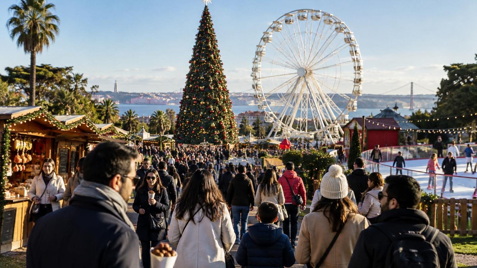 Wonderland Lisboa, meilleur marché de Noël ensoleillé d'Europe deux ans de suite, rouvre le 27 novembre 2026, devant Madrid, Vigo et Valence