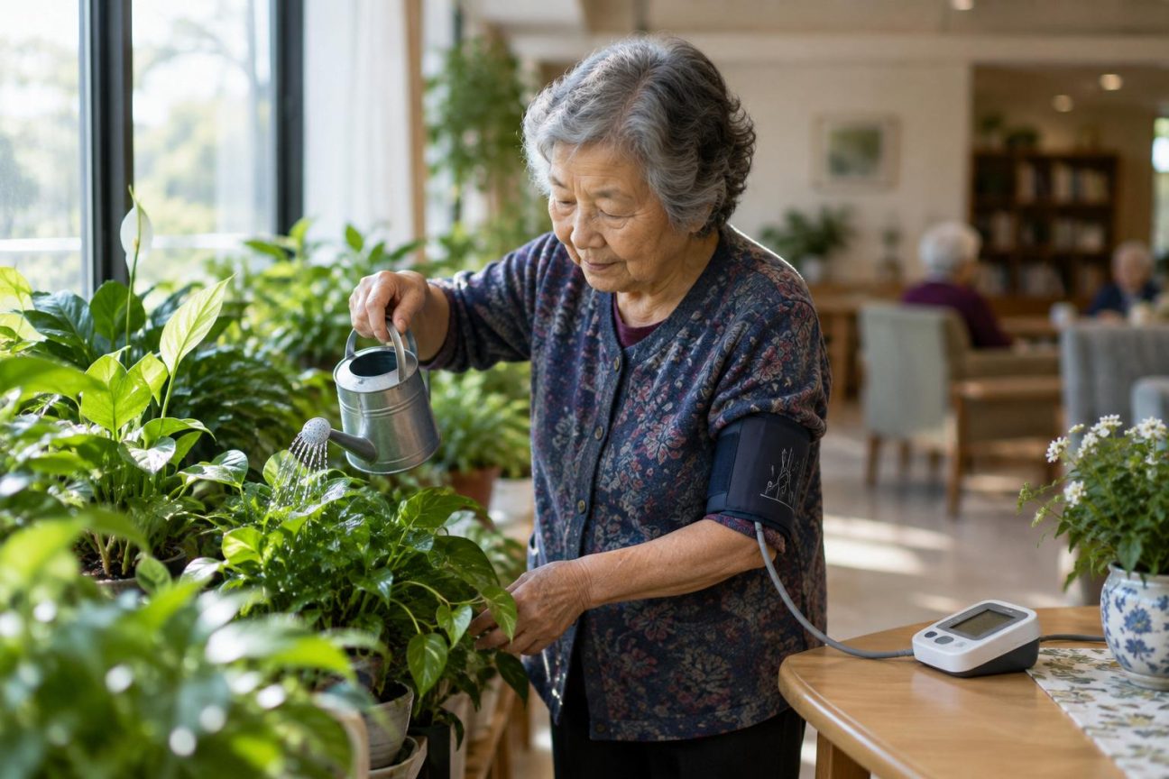 10 minutes à arroser ses plantes d'intérieur : ce que les chercheurs ont mesuré chez les seniors sur la tension et l'anxiété