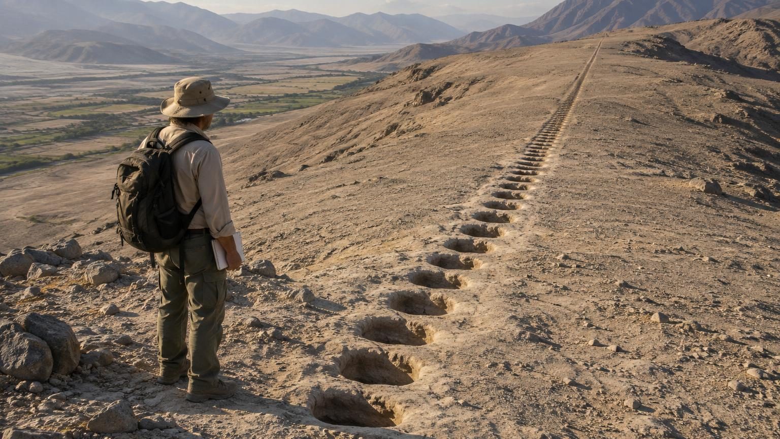 5 200 trous alignés sur 1,5 kilomètre dans les Andes : les scientifiques pensent avoir enfin percé le mystère
