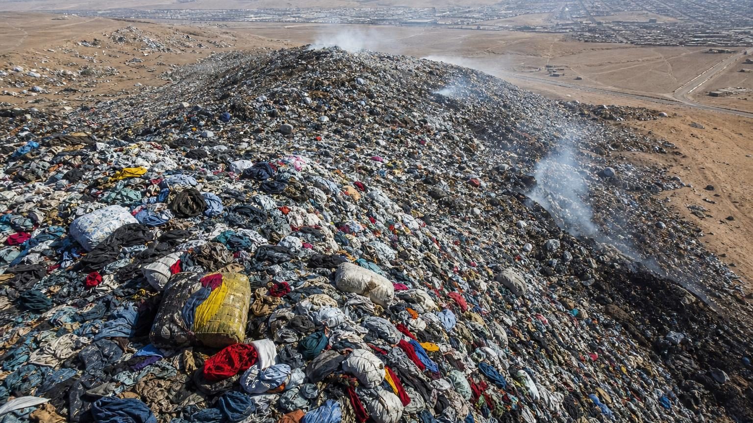 À Alto Hospicio, 60 000 tonnes de textiles dessinent une colline : les satellites en mesurent désormais l’ampleur