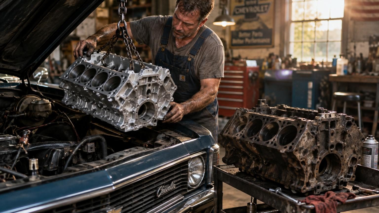 À la fin des années 1970, les constructeurs ont abandonné la fonte pour l'aluminium dans les moteurs : ce n'est pas seulement une question de poids