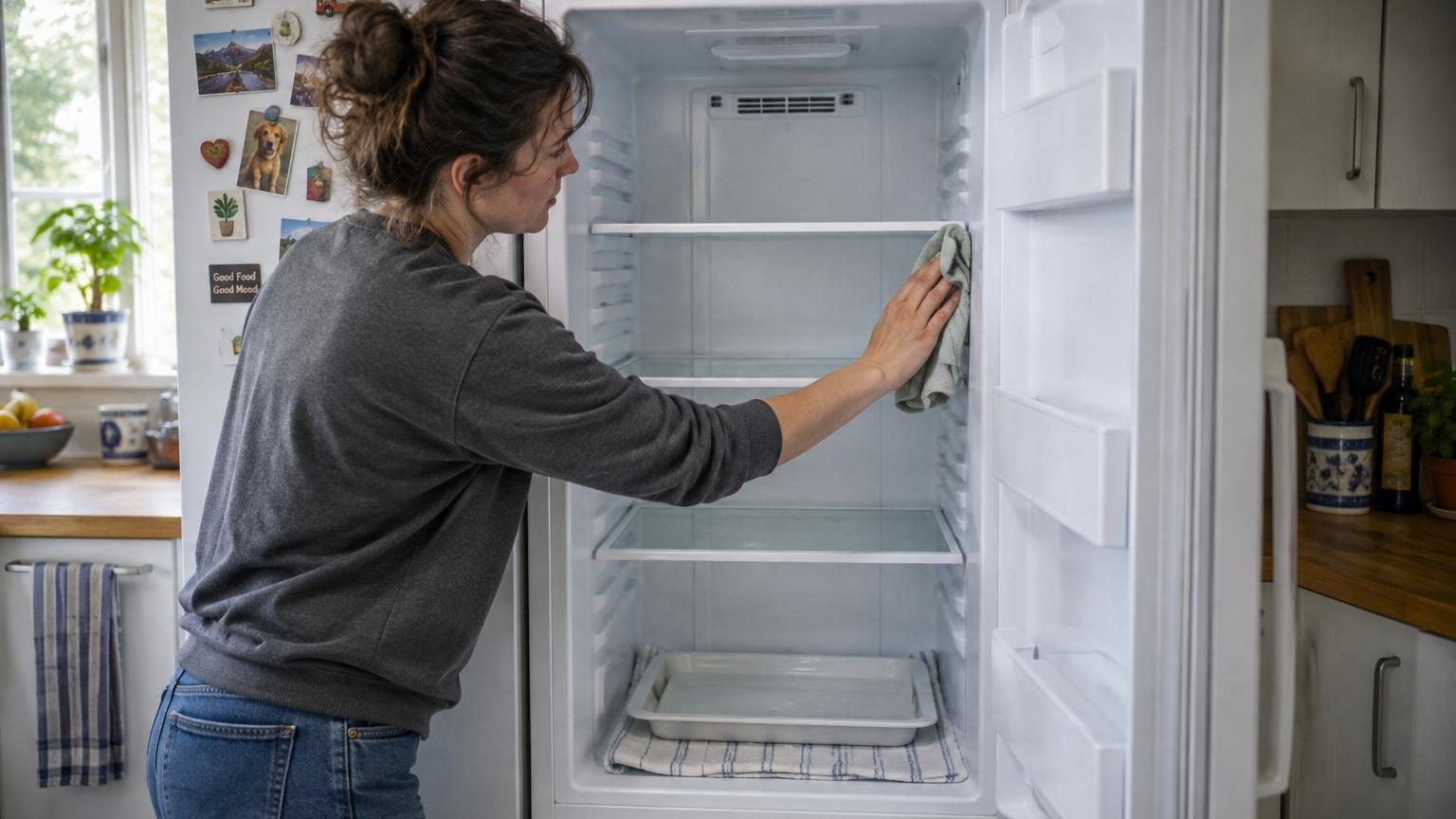 Adieu la glace dans le congélateur : l'astuce simple et infaillible pour un congélo toujours propre, performant et sans givre