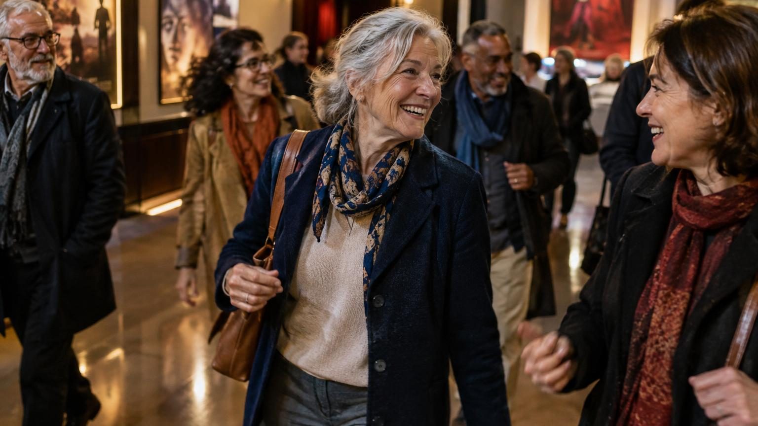 Aller au cinéma, au musée et au théâtre ralentirait le vieillissement : jusqu'à 1,2 an d'écart selon une étude