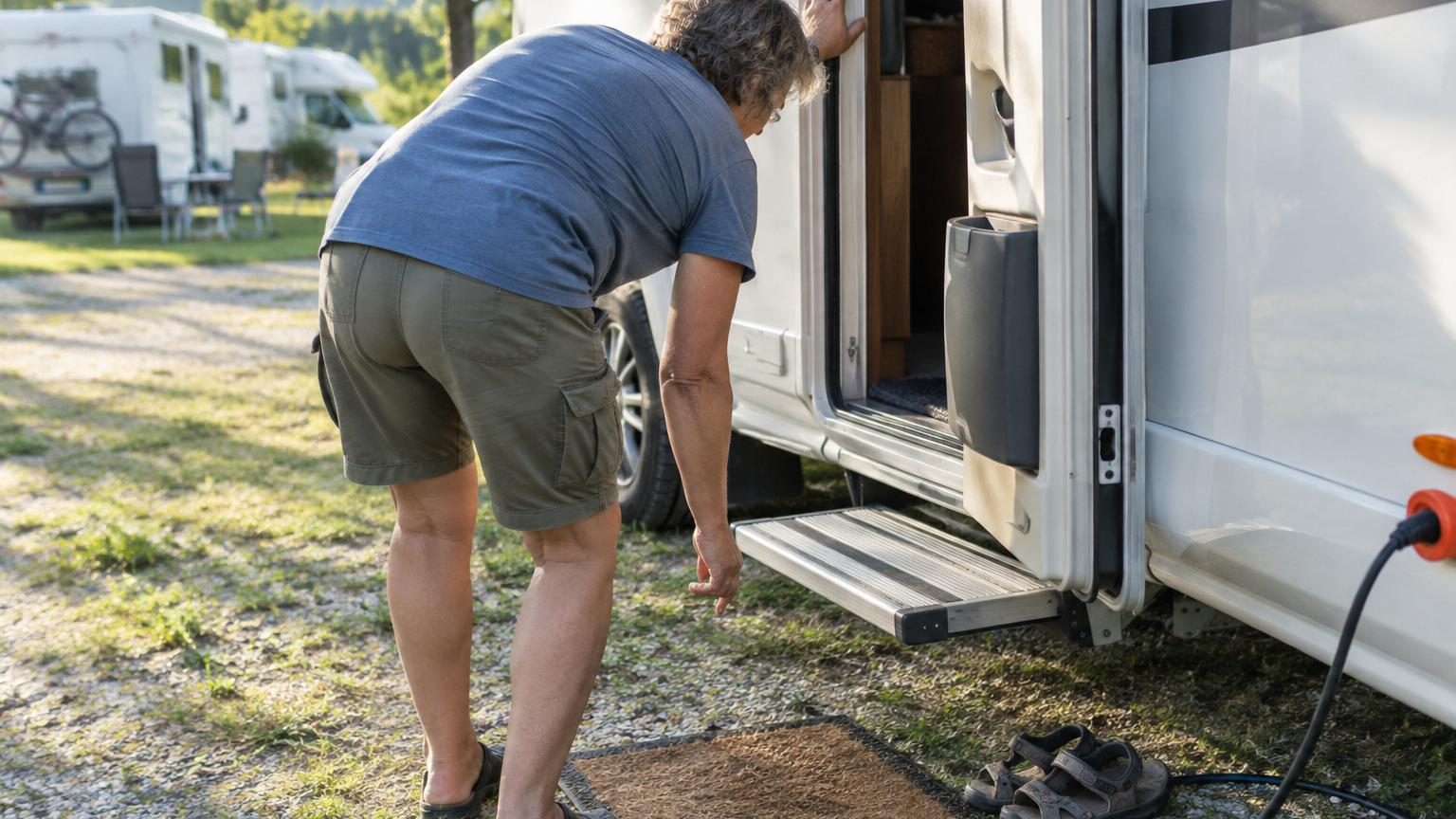 Avant de fermer la porte du camping-car, regardez toujours à cet endroit : les habitués savent pourquoi
