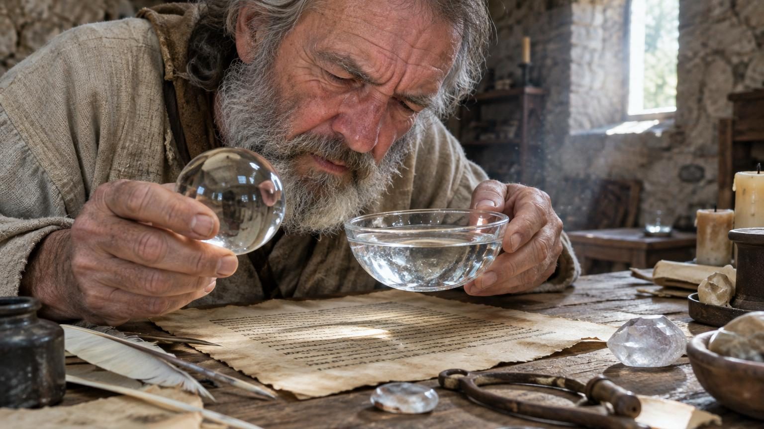 Avant l'invention des lunettes au XIIIe siècle : voici comment nos ancêtres faisaient pour voir clair
