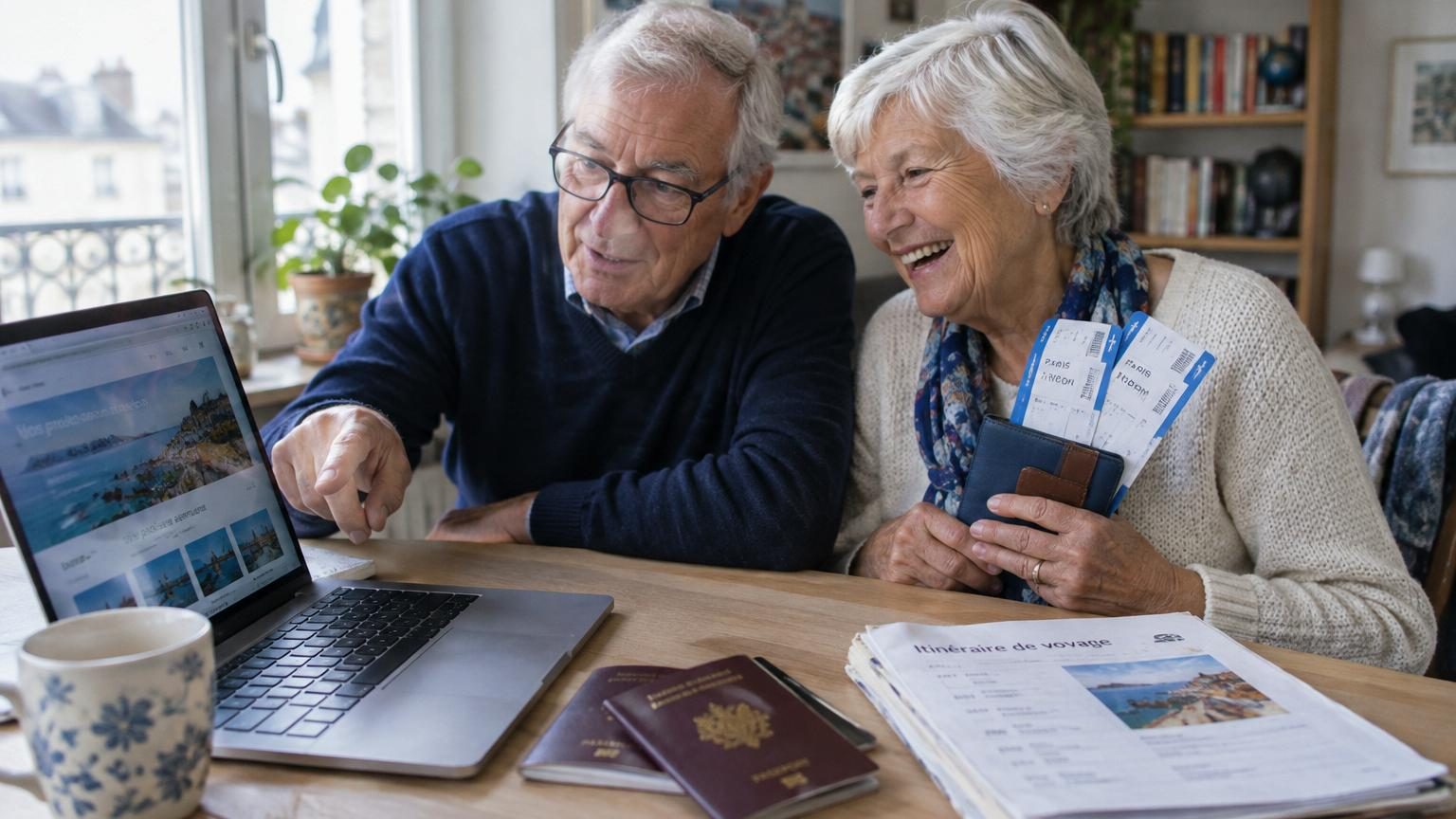 Avec 2 400 euros de pension à eux deux, Claudine et Jean-Louis, 74 et 75 ans, s'offrent quatre voyages par an grâce à cette plateforme