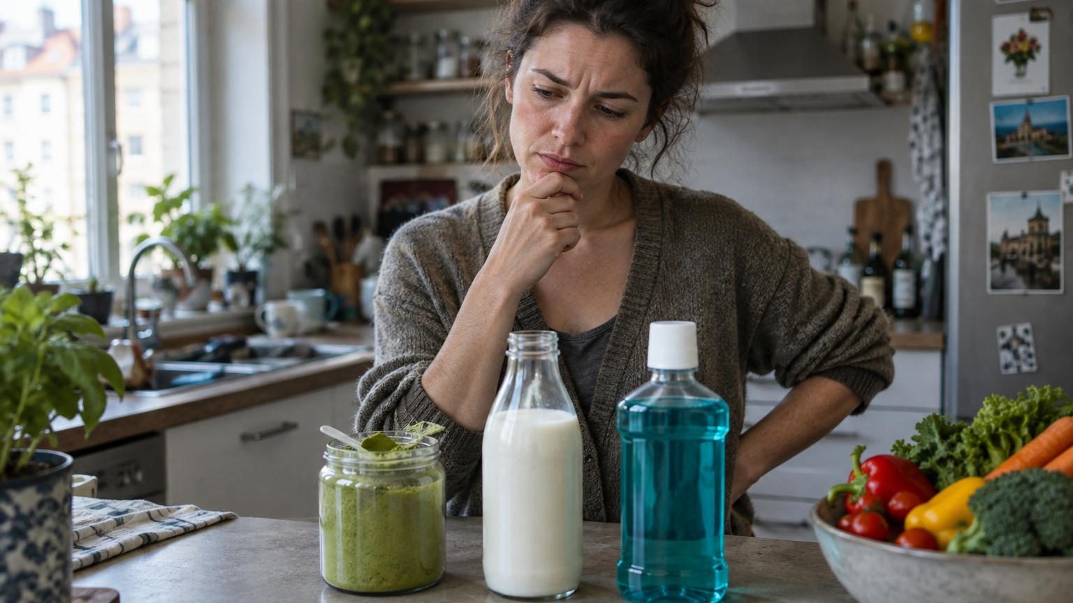Bain de bouche antiseptique, poudres de légumes verts, lait cru : ce scientifique explique pourquoi ces habitudes abîment votre microbiote