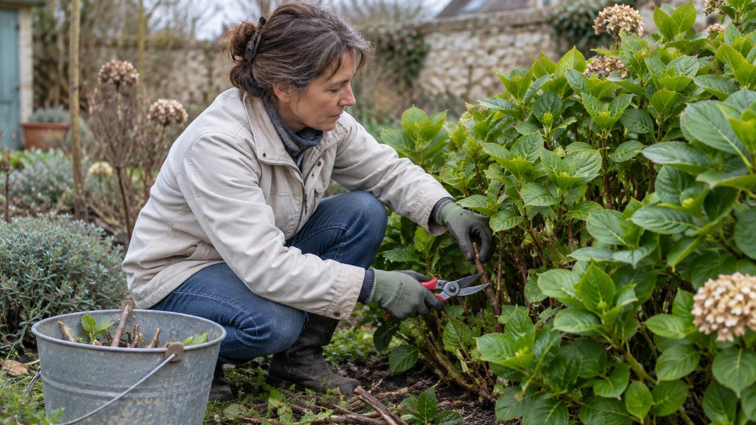 Beaucoup de feuilles mais peu de fleurs sur vos hortensias : le geste à faire avant mars change tout pour l'été